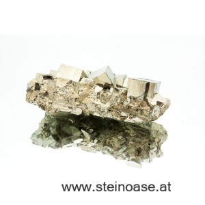 Pyrit Natur Quader-Kristall